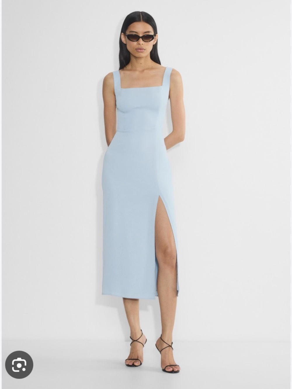 Babaton 90’s Slit Midi Dress - Aritzia